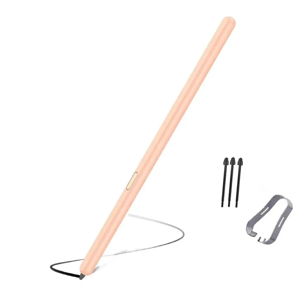 Stylusshop peach slim active stylus pen with three replacement nibs and metal clip best stylus for Samsung Z Fold3