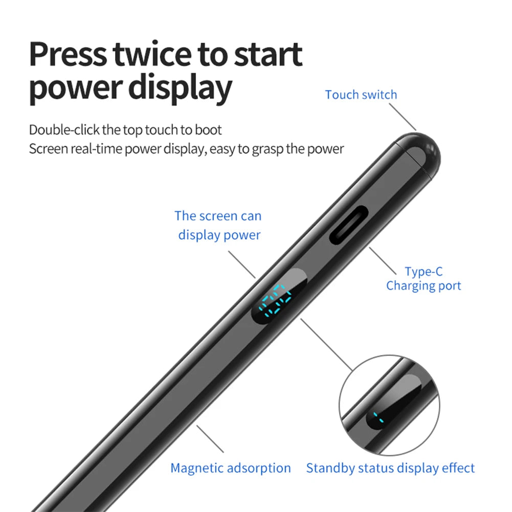 Stylet pour tablette Apple compatible avec iPad et sensibilité à l'inclinaison