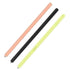 Stylusshop slim touchscreen stylus pens trio in peach black and neon yellow with fine tips