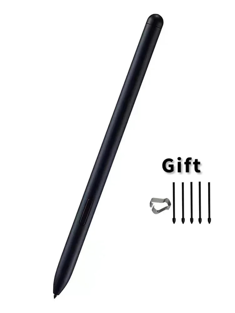Galaxy Tab S10 Bluetooth stylus pen in black with extra nibs and nib remover included as gift