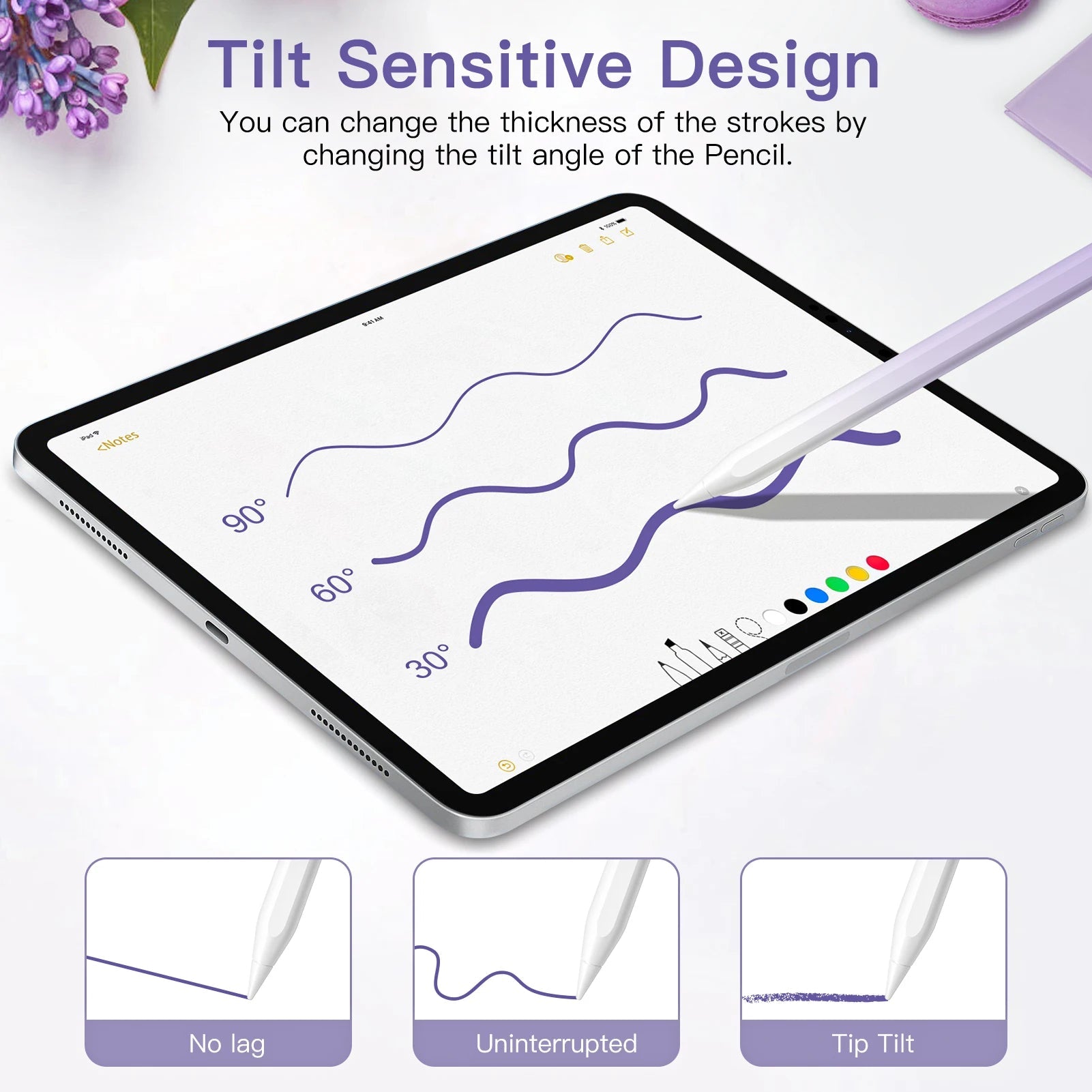 GOOJODOQ Active iPad Stylus Pencil - international