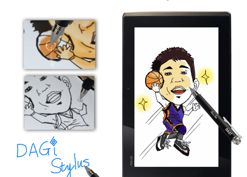 Dagi Disc Stylus Pen - Stylus Pen