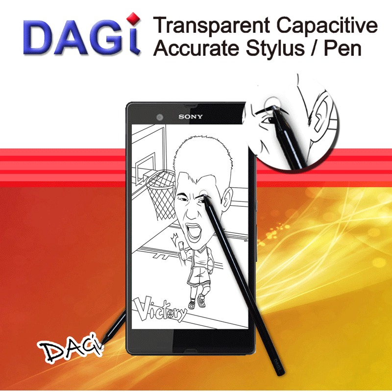 Dagi Slim Disc Stylus Pen - Stylus Pen