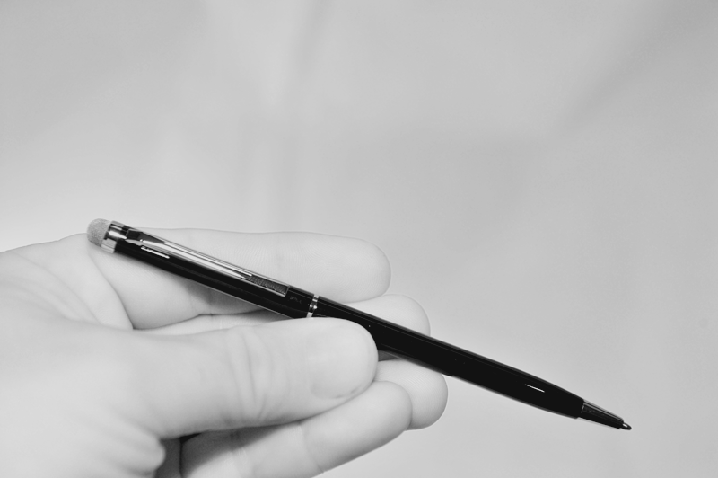 The Slim High Touch Tablet Stylus Black - Stylus Pen