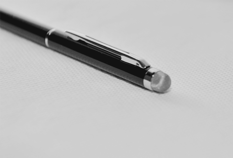 The Slim High Touch Tablet Stylus Black - Stylus Pen