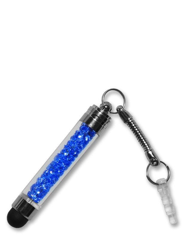 Torpedo Crystal Stylus Blue - Stylus Pen